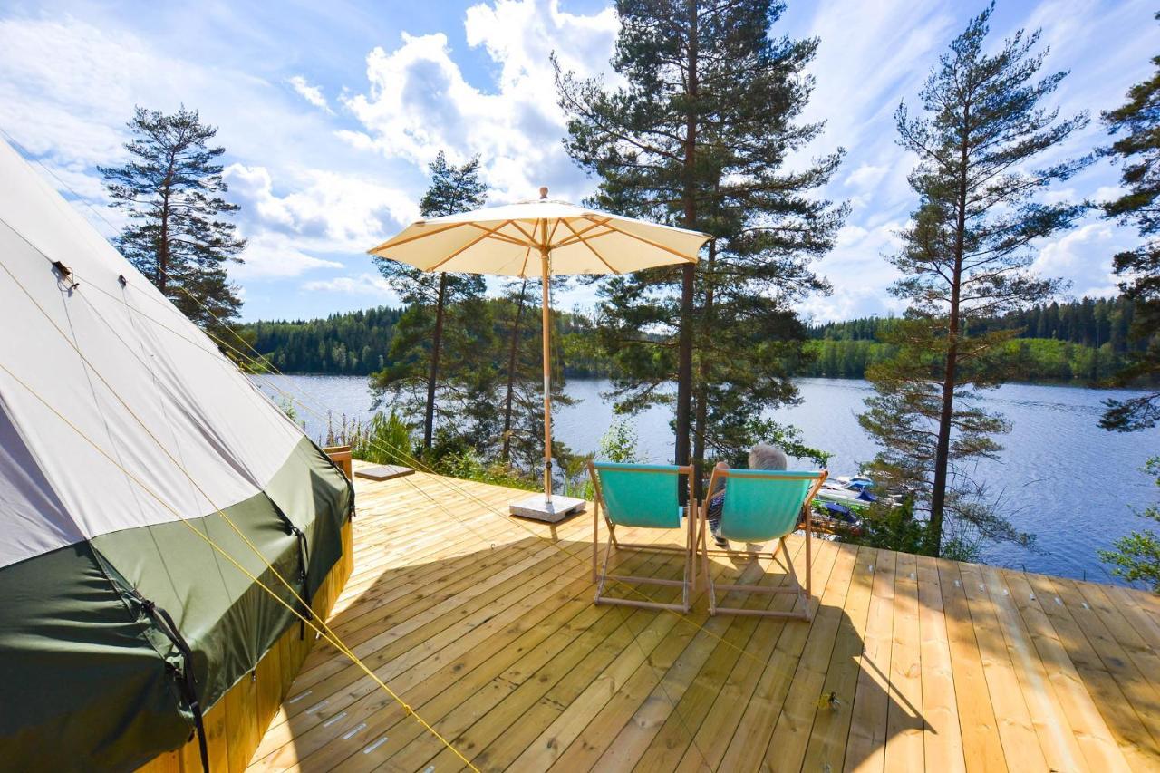 Arjaeng Camping & Stugor Sommarvik Экстерьер фото